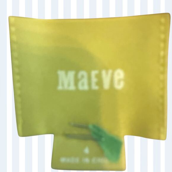 Anthropologie Maeve Black Cream Pok-a-dot Fit and Flare Dress. 4 - Picture 3 of 12